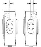 Harland Sharp - Harland Sharp SBC 7/16" Stud Mount Roller Rocker Arms, 1.5 Ratio, for SBC With Offset Intakes (0.050 Offset) - Image 3