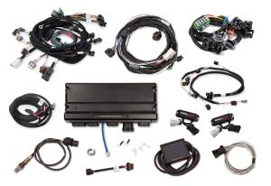 Holley EFI Injection Kits - Holley Terminator X EFI Powertrain Management System - Holley - Holley Terminator X Max For Ford Modular Motor 2V for Stock Coils and EV6 Clips with Transmission Control
