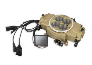Holley - Holley Super Sniper Stealth EFI 4150 Self-Tuning Fuel Injection Kit 650 HP - Classic Gold - Image 3