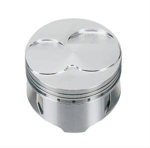 Trickflow Forged Flat-Top Pistons For Ford 302/351 W/ Twisted Wedge SBF Heads 4.030" Bore - Set of 8 (Two Valve Reliefs)