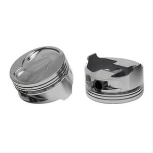 Trickflow Forged Dish Pistons For Ford 302/351 W/ Twisted Wedge SBF 514 Heads 4.030" Bore - Set of 8 (Two Valve Reliefs)