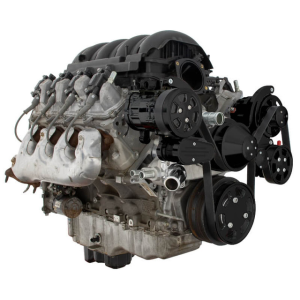 CVF Racing - CVF Chevy LT1 Gen V Serpentine System with AC, Power Steering & Alternator - Black (All Inclusive) - Image 3