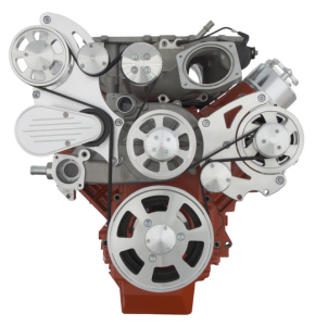 CVF Racing - CVF Chevy LSA / LS9 Serpentine System with Alternator - Polished (All Inclusive) - Image 2