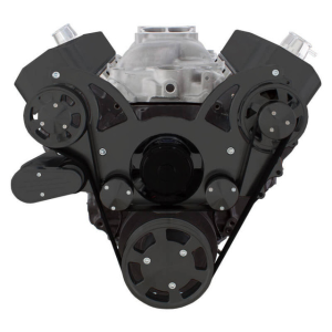 CVF Racing - CVF Chevy BBC Gen VI Serpentine System with Alternator Only with Electric Water Pump - Black (All Inclusive) - Image 2