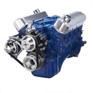CVF Ford SBF 289, 302 & 351W Serpentine Conversion with Alternator Only - Polished