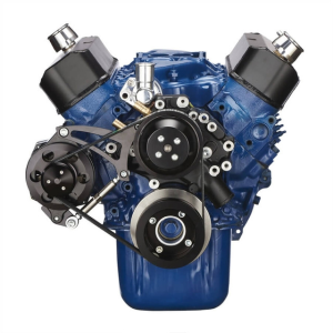 CVF Racing - CVF Ford SBF 289, 302 & 351W Serpentine Conversion with Alternator Only - Black - Image 2