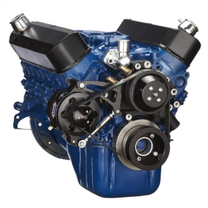 CVF Racing - CVF Ford SBF 289, 302 & 351W Serpentine Conversion with Alternator Only - Black - Image 3