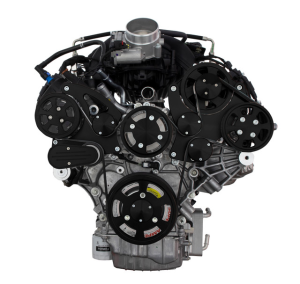 CVF Racing - CVF Ford 7.3L Godzilla Serpentine System with AC, Alt & PS For High Flow Water Pump - Black (All Inclusive) - Image 2