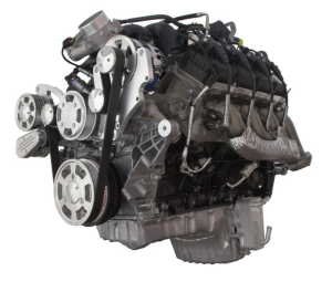 CVF Ford 7.3L Godzilla Serpentine System with Alternator Only For High Flow Water Pump - Polished (All Inclusive)