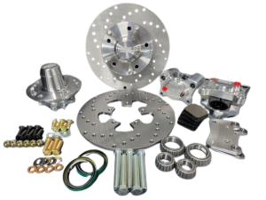 Aerospace Components - Aerospace 2 Piston Medium Duty Front Drag Disc Brakes For Chassis Engineering Strut