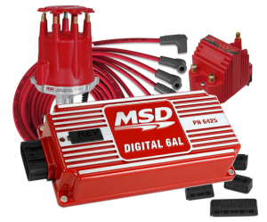 Holley MSD Chevy Street Strip Complete Ignition Kit - Red