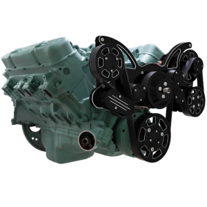 CVF Racing - CVF Buick Big Block 455 Serpentine System with Powersteering & Alternator - Black Diamond (All Inclusive) - Image 3