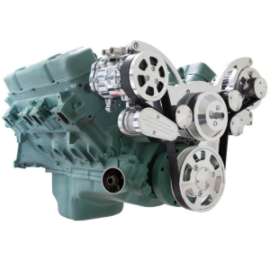 CVF Racing - CVF Buick Big Block 455 Serpentine System with AC & Alternator - Polished (All Inclusive) - Image 3