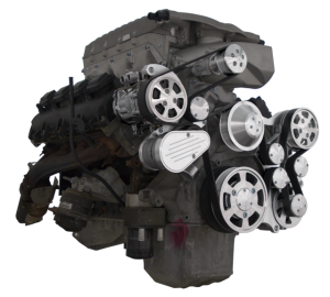 CVF Racing - CVF Wraptor Gen III Hemi Engine Whipple 3.0L Serpentine Bracket System with AC, Power Steering and Alternator - Polished (All Inclusive) - Image 3