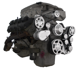 CVF Racing - CVF Wraptor Gen III Hemi Engine Whipple 3.0L Serpentine Bracket System with Alternator - Polished (All Inclusive) - Image 3