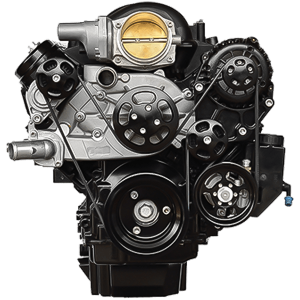 Wegner Automotive - Wegner 6 Rib Serpentine Drive System For Natural Aspirated LS Engines - Alternator, PS and WP - Image 1