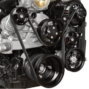 Wegner Automotive - Wegner 6 Rib Serpentine Drive System For Natural Aspirated LS Engines - Alternator, PS and WP - Image 3