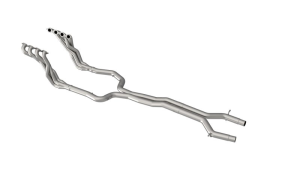 Kooks Headers - Cadillac CT5-V 2022-2023 Headers & Competition Only X-pipe connects to OEM Axleback 1-7/8" x 3" - Image 2