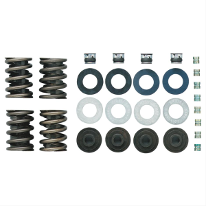 Valvetrain - Trick Flow Springs & Retainers - Trickflow - Trick Flow Valve Spring Upgrade Kit for Ford 289-351W Factory Cast Iron Cylinder Heads, Steel Retainers, 358lbs Spring