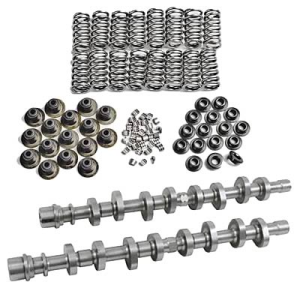 Trickflow - Trick Flow TrackMax Hydraulic Roller Camshaft & Valve Spring Upgrade Kit for Ford 4.6L/5.4L 2V Engines, 580/.580 Lift, Steel Retainers, 208lbs Spring - Image 1