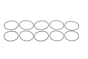 Aeromotive Replacement O-Ring Filter Housing 10-pack (Fits A3000 Pre-Filter)