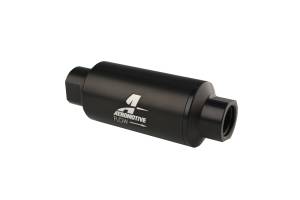 Aeromotive - Aeromotive Filter In-Line 10-Micron Fabric Element ORB-10 Port Black Hard-Coat Marine 2" OD - Image 3