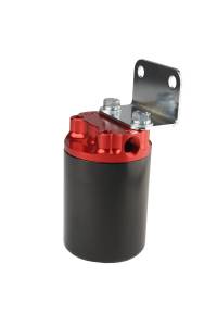 Aeromotive - Aeromotive Filter Canister 10-Micron Fabric Element  3/8" NPT Port Bright-Dip Red Top / Black Cup SS Series - Image 4