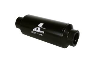 Aeromotive - Aeromotive Filter In-Line 10-Micron Microglass Element ORB-12 Port Black Hard-Coat Marine 2-1/2" OD - Image 3