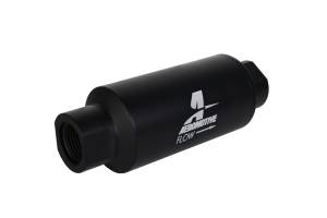 Aeromotive - Aeromotive Filter In-Line 10-Micron Microglass Element ORB-10 Port Black Hard-Coat Marine 2" OD - Image 2