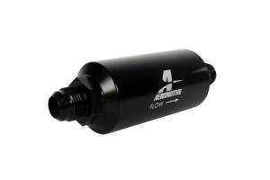 Aeromotive - Aeromotive Filter In-Line 10-m Microglass Element AN-10 Male Bright-Dip Black 2" OD - Image 2