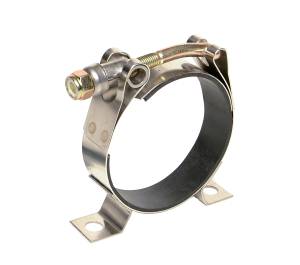 Aeromotive T-Bolt Mounting Clamp Stainless Steel and Rubber Lined All 2-1/2" OD Filter Housings