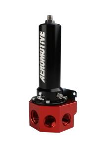 Aeromotive - Aeromotive Single Spring Belt/Hex Drive EFI Regulator 40-100 psi - Black Anodized - Image 2