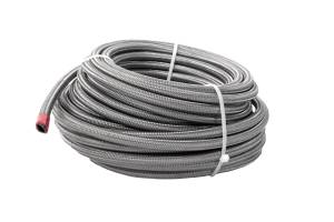 Aeromotive Hose Fuel PTFE Stainless Steel Braided AN-06 x 4' - 15301