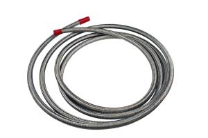 Aeromotive Hose Fuel Stainless Steel Braided AN-06 x 12' - 15703