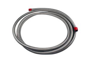 Aeromotive Hose Fuel Stainless Steel Braided AN-08 x 12' - 15706