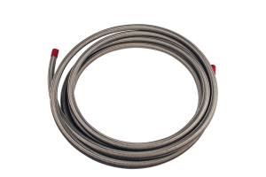 Aeromotive Hose Fuel Stainless Steel Braided AN-08 x 16' - 15711