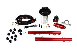 Aeromotive System 10-13 Mustang GT 18695 Elim 14130 5.0L 4V Rails 16307 Wire Kit & Misc. Fittings - 17348
