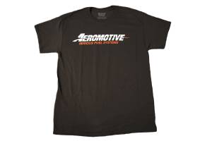 Aeromotive T-Shirt Small Black/Red Aeromotive Logo - 91124