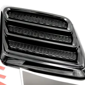 Roush Superchargers - Roush Ford Mustang 2018-2023 Hood Heat Extractors - Gloss Black - Image 4