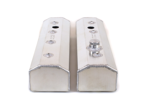Canton Racing Products - Canton Chevy SBC Fabricated Aluminum Tall Valve Covers W/ Fill & PCV - Image 3