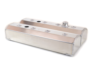Canton Racing Products - Canton Chevy SBC Fabricated Aluminum Tall Valve Covers W/ Fill & PCV - Image 2