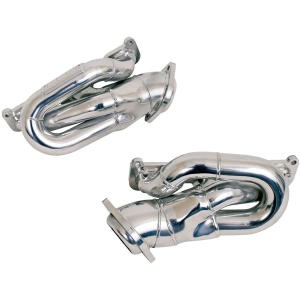 BBK Performance - Ford Mustang 2011-2017 3.7L V6 BBK Performance Polished Silver Ceramic Shorty Headers 1-5/8" - Image 2