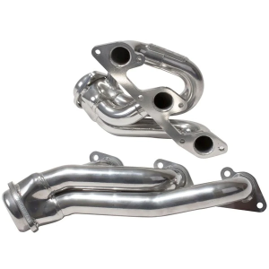 BBK Performance - Ford Mustang 2005-2010 V6 BBK Performance Polished Silver Ceramic Shorty Headers 1-5/8" - Image 2