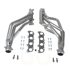 Ford Mustang 1979-2004 Coyote Swap BBK Performance Polished Silver Ceramic Long Tube Headers 1-3/4"