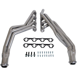 Ford Mustang 1979-1993 5.0L BBK Performance Polished Silver Ceramic Long Tube Headers 1-5/8"
