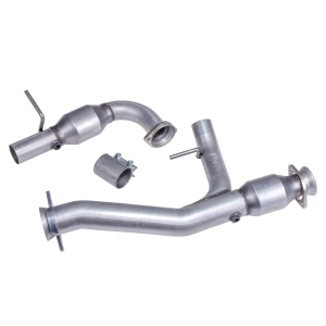 BBK Performance - Ford F-150 2010-2014 5.0L Coyote Catted Y-Pipe 3" - Image 1
