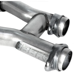 BBK Performance - Ford Mustang 1979-1993 5.0L High Flow Catted H-Pipe 2-1/2" - For Manual Transmission - Image 3
