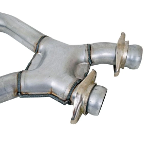 BBK Performance - Ford Mustang 1979-1993 5.0L High Flow Catted X-Pipe 2-1/2" - Image 3