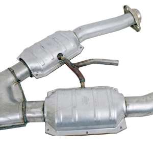 BBK Performance - Ford Mustang 5.0L 1979-1993 High Flow Catted X-Pipe 2-1/2" - For Automatic Transmission - Image 3