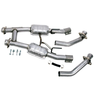 Ford Mustang 5.0L 1986-1993 High Flow Catted H-Pipe 2-1/2"